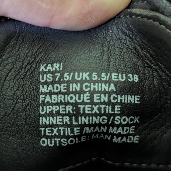 JustFab Faux Suede Gray Ankle Boots - Picture 4 of 5